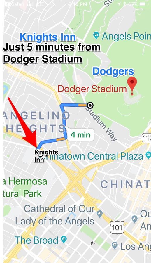 Knights Inn Los Angeles Central / Convention Center Area Bilik gambar